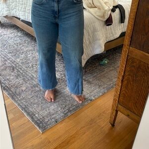 AG Adriano Goldschmied Blue Flare Jeans